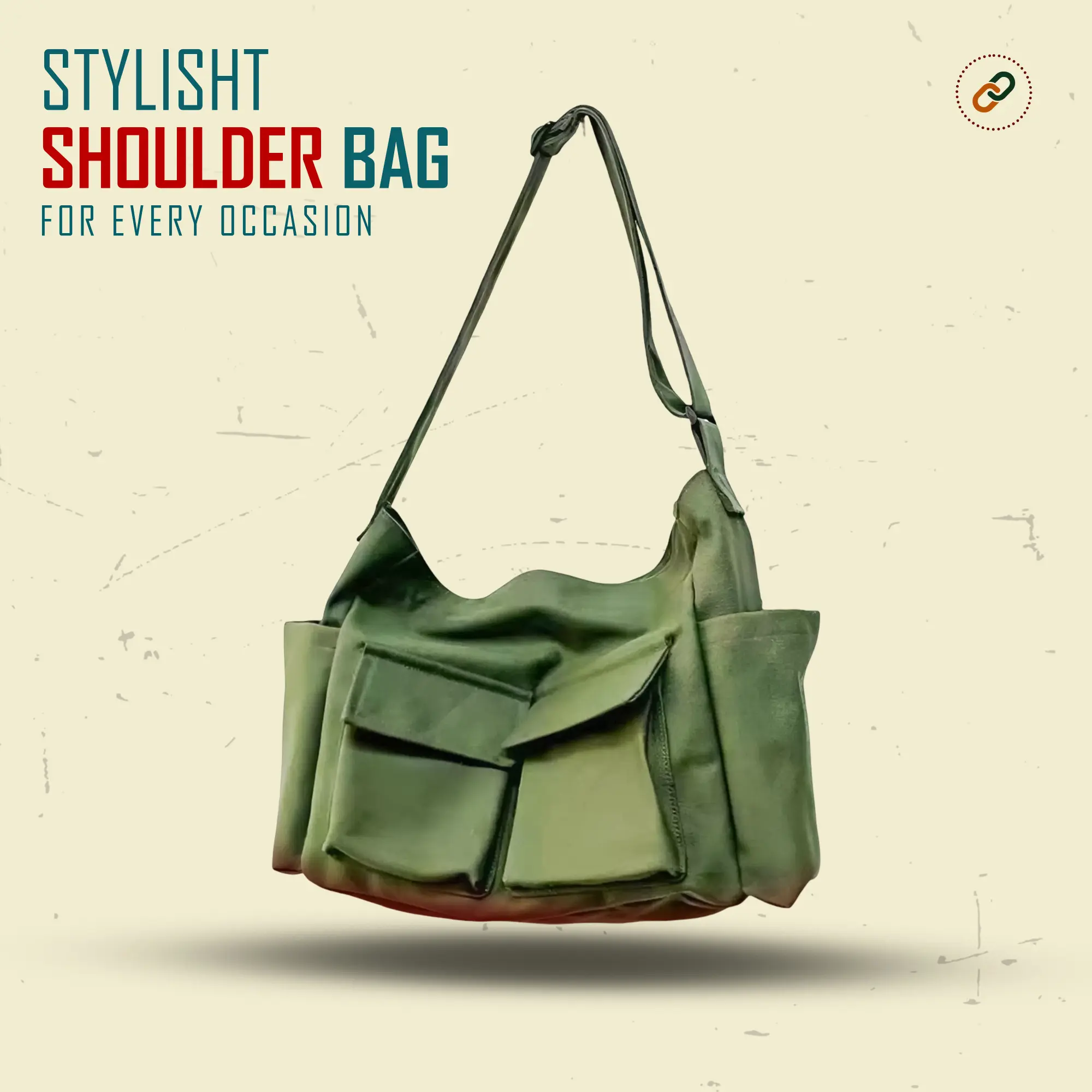 Stylisht Shoulder Bag Olive Green Stylisht Shoulder Bag Olive Green