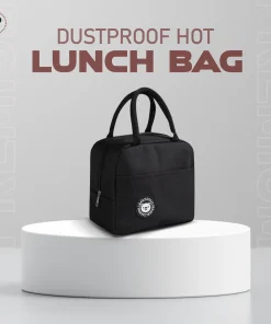 Dustproof Hot Lunch Bag Dustproof Lunch Bag Large Black