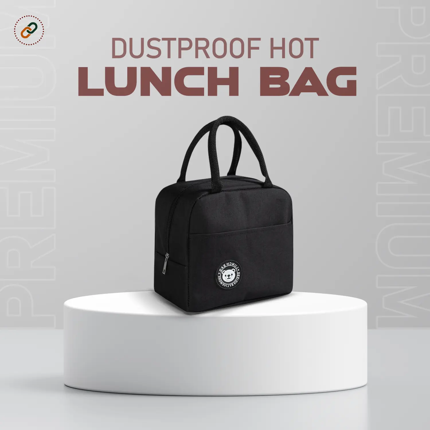 Dustproof Lunch Bag Large Black Dustproof Lunch Bag Large Black