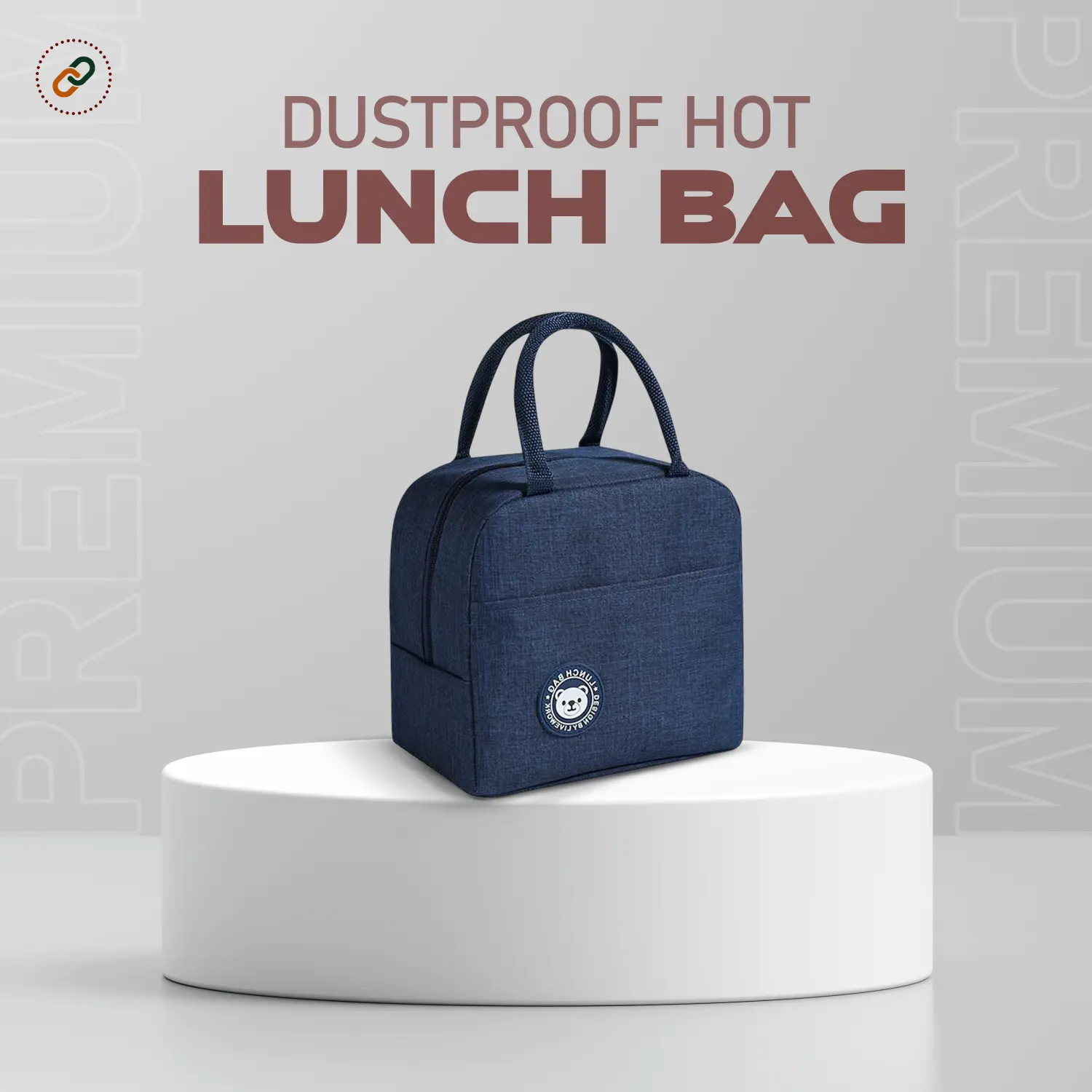 Dustproof Lunch Bag Large Blue Dustproof Lunch Bag Large Blue