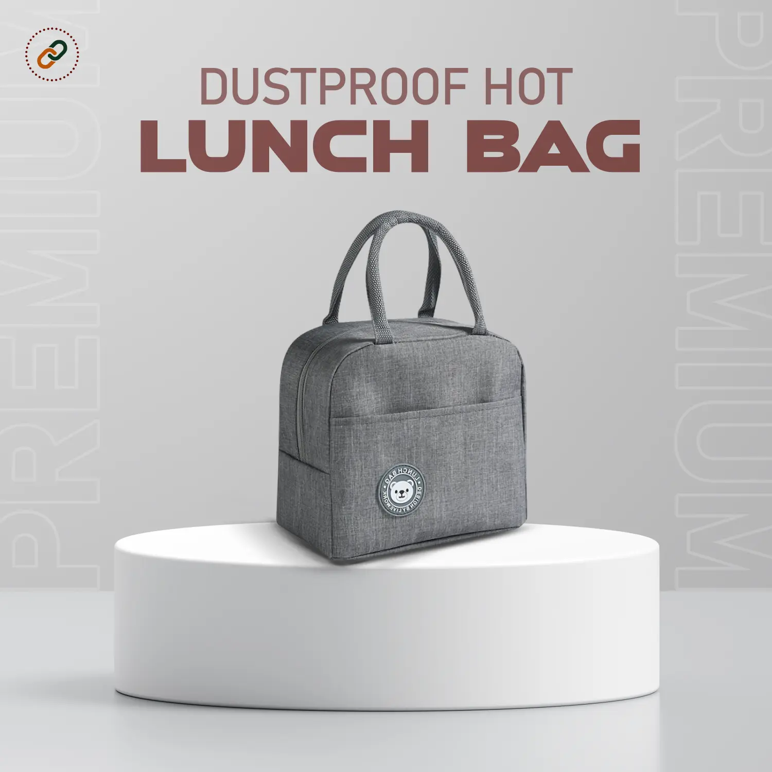 Dustproof Lunch Bag Large Gray Dustproof Lunch Bag Large Gray