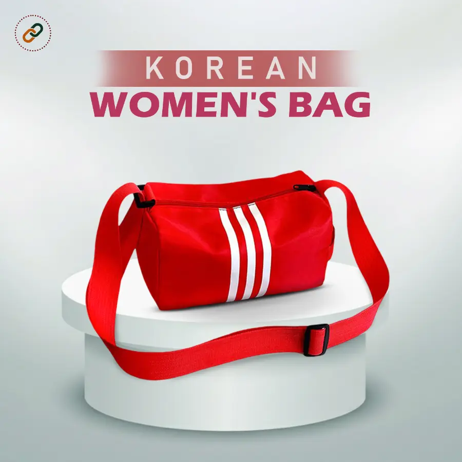 Korean Women's Bag Red Korean Women's Bag Red