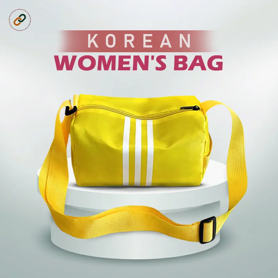 Korean Women's Bag Yellow Korean Women's Bag Yellow