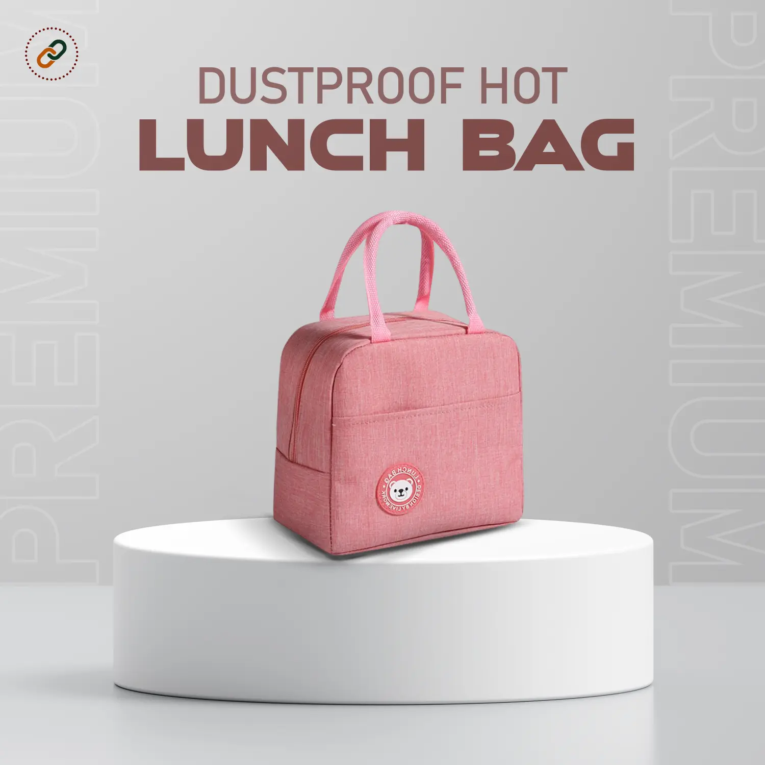 Dustproof Lunch Bag Large Pink Dustproof Lunch Bag Large Pink