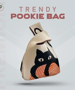 Trendy Pookie Bag - Cat Gray