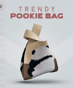 Trendy Pookie Bag - panda off white