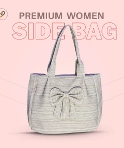 Womens Shoulder Bag -PU Lather, China Imported Womens Shoulder Bag Off White