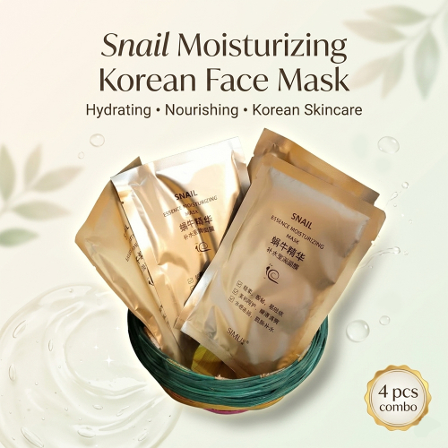 Snail Moisturizing Korean Face Mask Snail Moisturizing Korean Face Mask