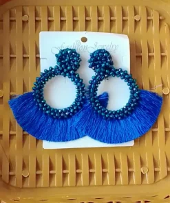 Best Online Shopping in Bangladesh Elegant Tassel Party Earrings